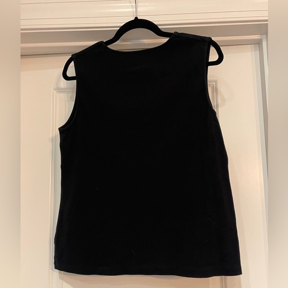 ⭐️Croft & Barrow Black Sleeveless Tank Top - Picture 4 of 4